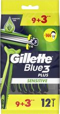 Zdjęcie Gillette Blue3 Plus Sensitive maszynki jednorazowe 12 sztuk - Jeziorany