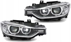 Zdjęcie LAMPY PRZEDNIE BMW F30 F31 ANGEL EYES LED BLACK LPBMH1 - Strzelce Opolskie
