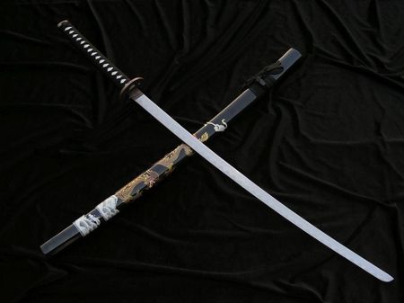 Samurajski Miecz Katana Z Pochwą 4Km100-405Bk