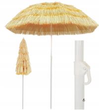 Zdjęcie Parasol plażowy w stylu hawajskim, naturalny, 180 - Wejherowo