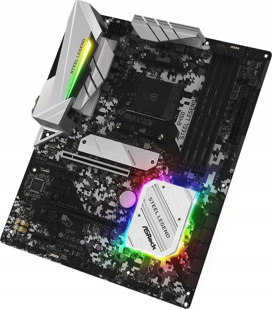 Płyta główna PC ASrock B450 Steel Legend - Opinie i ceny na