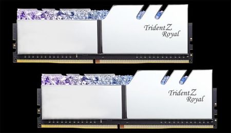 G.Skill TridentZ Royal 16GB (2x8GB) DDR4 4000MHz CL17 Srebrna (F44000C17D16GTRS)