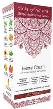 tints of nature Półtrwała farba do włosów w kremie z henną czerwona 70ml