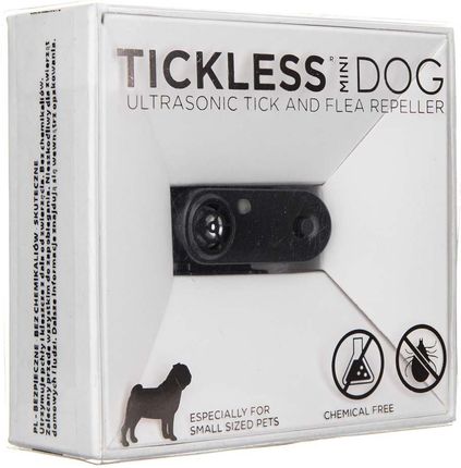 Tickless Ultradźwiękowy Odstraszacz Kleszczy Mini Dla Zwierząt Czarny (M01B)