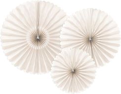 Zdjęcie Party Deco Rozetki Wiszące Beżowe 3Szt - Tczew