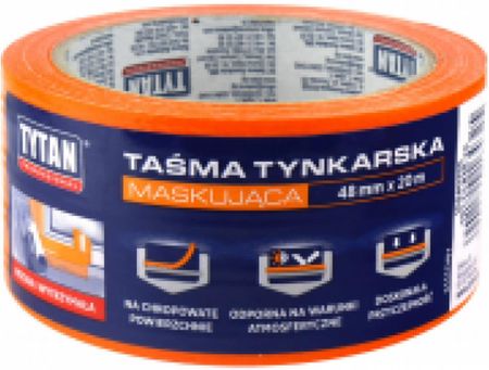 TYTAN PROFESSIONAL Taśma Tynkarska 48 mm x 50 m Pomarańczowy