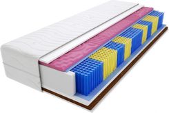 Materac Godre Materac kieszeniowy Praga Molet Multipocket 200x210 cm Średnio/twardy Kokos dwustronny H2/H3