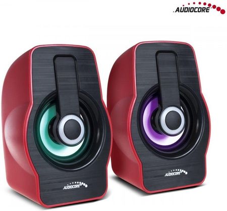 Audiocore Ac855R 6W Czarno-czerwone (AC855R)