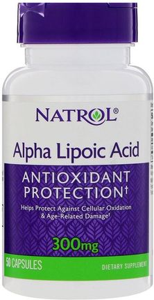 Natrol Alpha Lipoic Acid 300Mg 50 Kaps