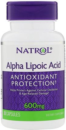 Natrol Alpha Lipoic Acid 600Mg 30 Kaps