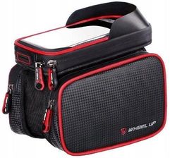 Zdjęcie Wheel Up Sakwa Rowerowa Potrójna Pokrowiec Na Telefon Czerwona (8642) - Żukowo