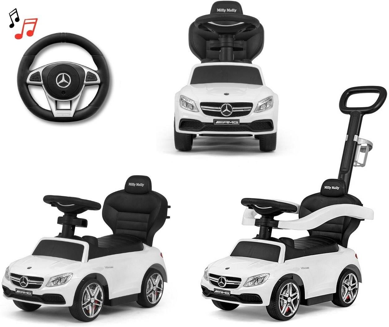 Milly Mally Mercedes AMG C63 Coupe White - zdjęcie 2 Milly Mally Mercedes AMG C63 Coupe White