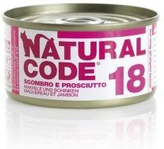 Natural Code Cat 18 Mackerel And Ham 85G