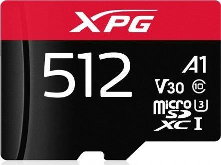 ADATA MicroSDXC 512GB XPG Gaming Class10 (AUSDX512GUI3XPGA1-R)