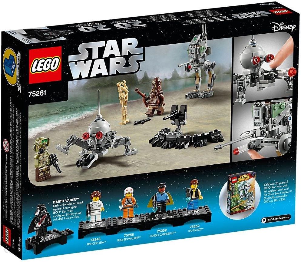 Lego 75261 Star Wars Maszyna Kroczaca Klonow Edycja Rocznicowa Ceny I Opinie Ceneo Pl