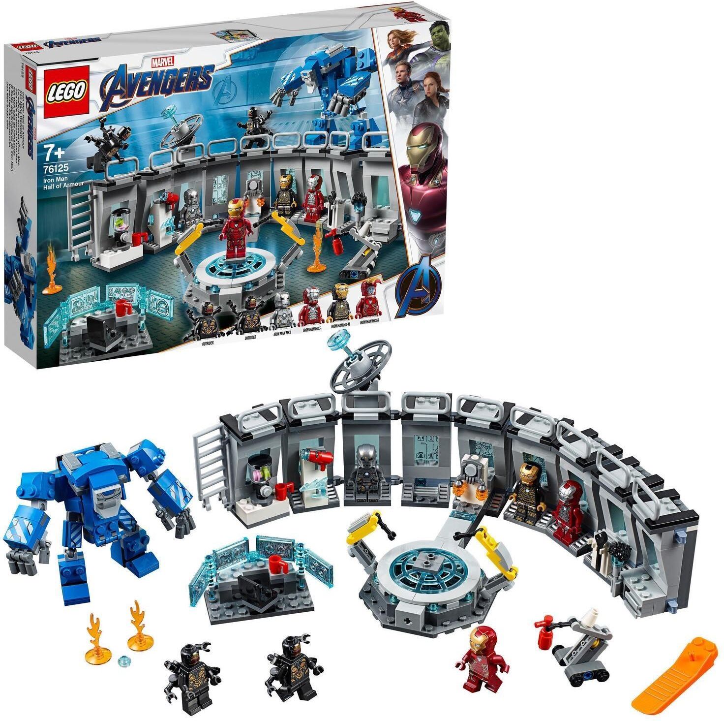 Klocki Lego Marvel Super Heroes Zbroje Iron Mana 76125 Ceny i opinie