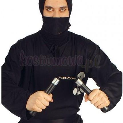 Broń Nunchaku Dla Ninja Czarne