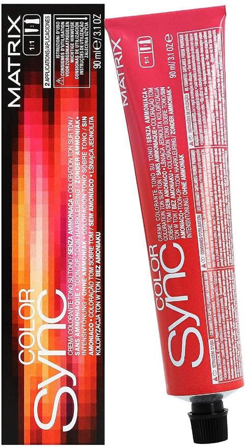 Matrix Color.Sync Purple Amtst – Ammoniakfreier Haarfärbe-Creme In Ve74, 90 Ml, Für Professionelle Ergebnisse