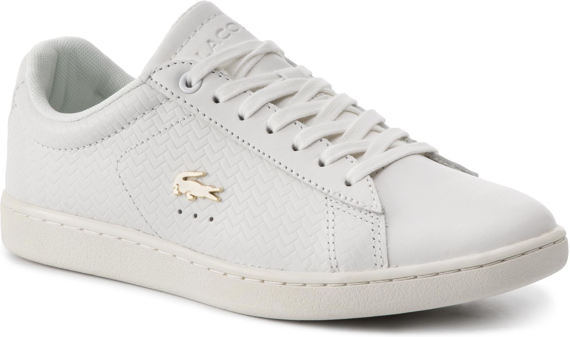 Sneakersy LACOSTE Carnaby Evo 119 Sfa 7-37SFA001318C Off Wht