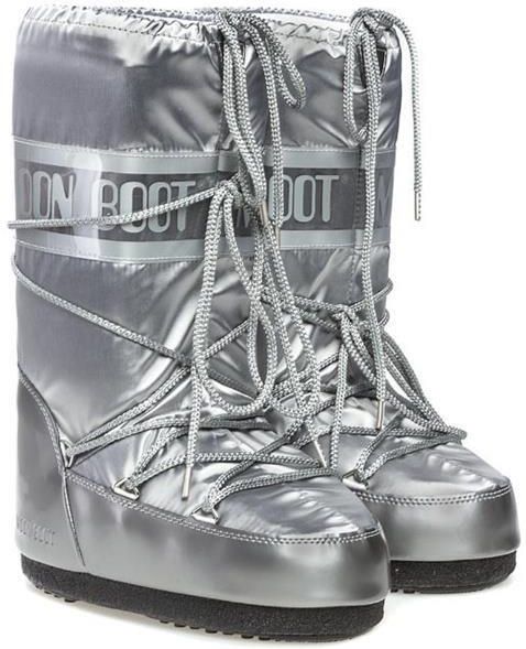 srebrne moon boot