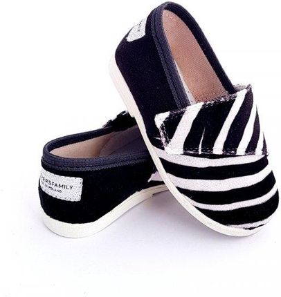 Buty dla dzieci na rzep LOWERKI Zebra