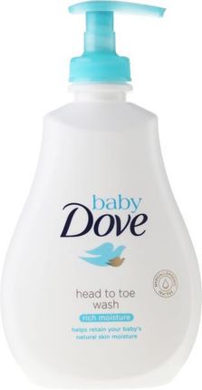 Dove Baby Rich Moisture żel do mycia do ciała i włosów 400ml