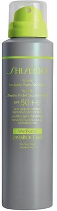 shiseido Sun Care Sports Invisible Protective Mist mgiełka do opalania w sprayu SPF 50+ 150ml