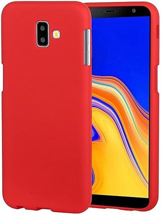 Mercury Soft Feeling Jelly Case Samsung J610 Galaxy J6 Plus 2018 Czerwony