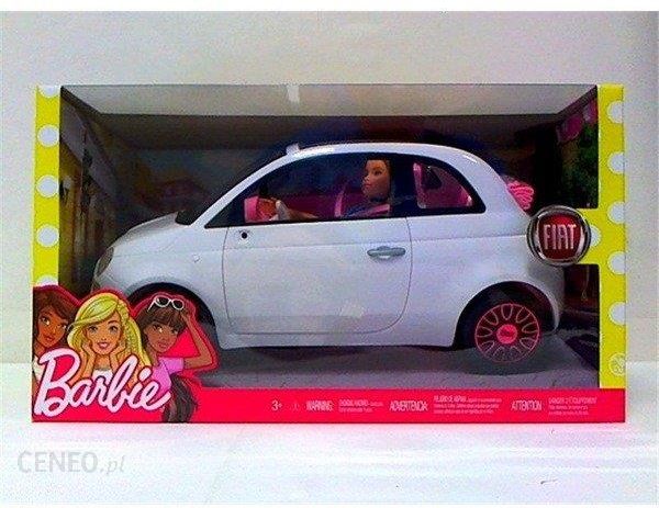 Lalka Barbie Lalka Auto Fiat 500 z Lalką Fvr07 Ceny i