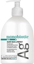 Zdjęcie Nanobiotic Med Silver Wash & Protect mydło w żelu ze srebrem 500ml - Narol