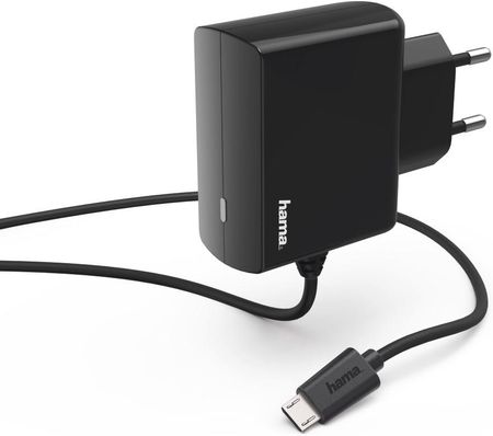 Hama Micro USB 230V 2,4A czarna (183247)