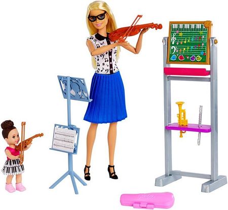 Barbie Kariera Nauczycielka muzyki z uczennicą FXP18
