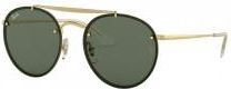Ray-Ban RB 3614 N 914071 DEMI GLOSS GOLD dark green - Ceny i opinie -  Ceneo.pl