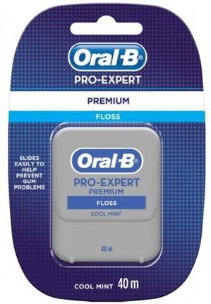 Oral-B Pro Expert Premium Nie Strzępiąca Się Nić Dentystyczna 40Ml