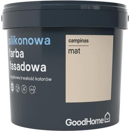 GoodHome Farba Elewacyjna Premium Campinas 5 L