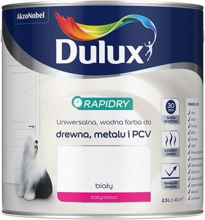 Dulux Rapidry Biała 2,5L