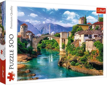 Trefl Puzzle 500el. Stary Most w Mostarze Bośnia i Hercegowina 37333