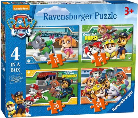 Ravensburger Puzzle 4W1  Psi Patrol