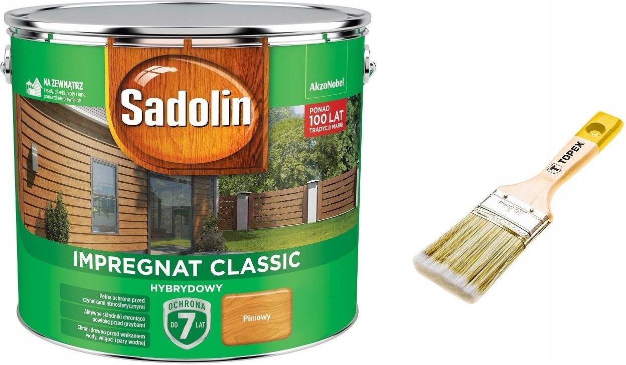 Sadolin Impregnat Do Drewna Hybrydowy Piniowy 9L - zdjęcie 1 Sadolin Impregnat Do Drewna Hybrydowy Piniowy 9L