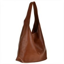 Real Leather Torebka damska skórzana worek camel Real Leather Torebka damska skórzana worek camel