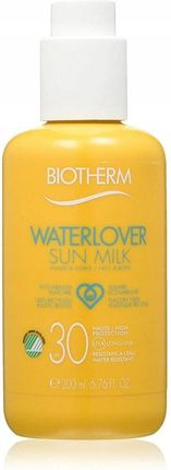 Biotherm Waterlover Sun Milk wodoodporne mleczko do opalania SPF 30 200ml
