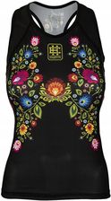 Zdjęcie Tank top rashguard damski Folk Czarny L - Pabianice