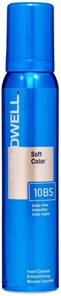 Goldwell Soft Color Styling Mousse pianka koloryzująca do włosów 125ml 10BS beżowo-srebrny