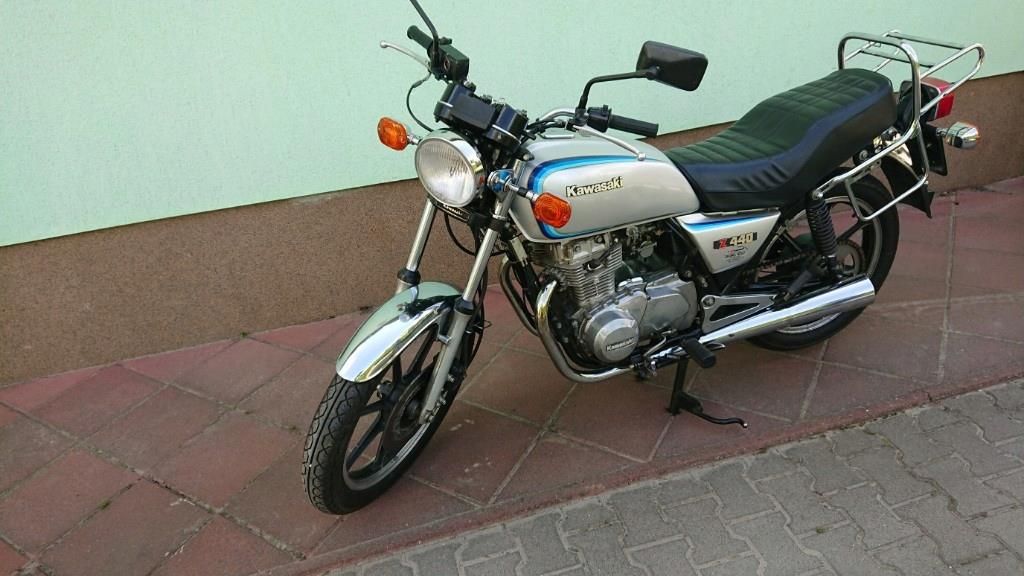 Kawasaki kz 440 ltd piękny klasyk bez wkładu - Opinie i ceny na