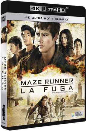 Maze Runner: The Scorch Trials (Więzień labiryntu: Próby ognia) [Blu-Ray 4K]+[Blu-Ray]