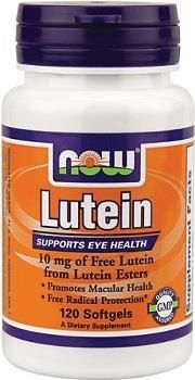Now Foods ﻿Now Supplements Luteina 10mg 120 kaps