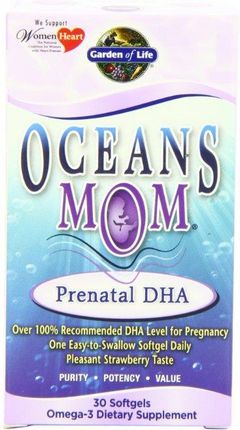 Kapsułki Garden Of Life Oceans Mom Multiwitaminy Dla Kobiet W Ciąży 30 szt.