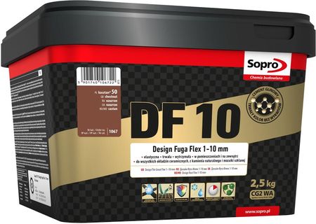 Sopro DF 10 1-10mm kasztan 50 2,5kg