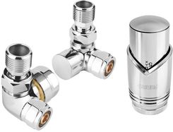 Zdjęcie Ferro Dekoracyjny zestaw termostatyczny osiowy chrom (ZTO30CR) - Wysokie Mazowieckie