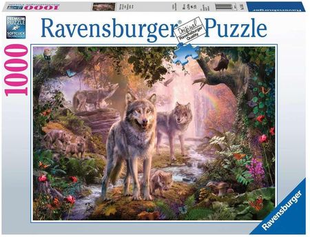 Ravensburger Puzzle 1000El. Wilki W Lecie 151851
